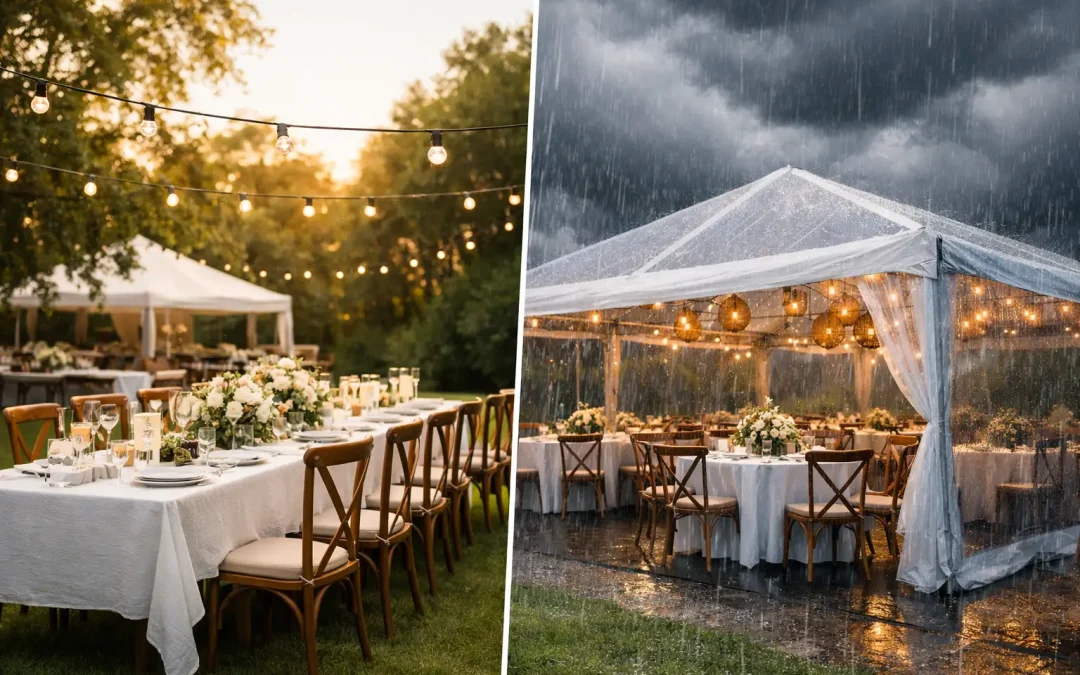 How to Weatherproof Outdoor Reception Plans