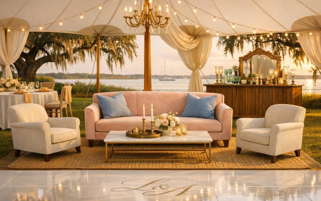 7 Must-Have Luxury Event Rentals for High-End Charleston Weddings