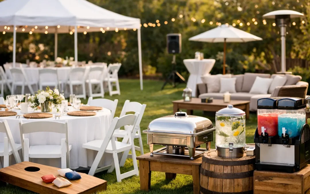 What Rentals Do I Need for a Backyard Party?