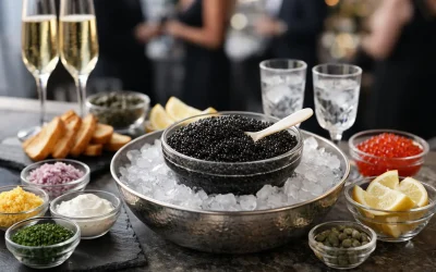 Why a Caviar Station for Events Works