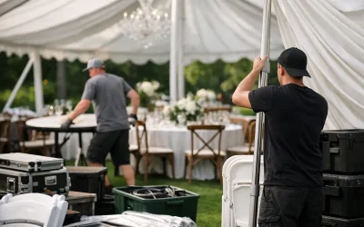 Do Event Rental Companies Set Up?