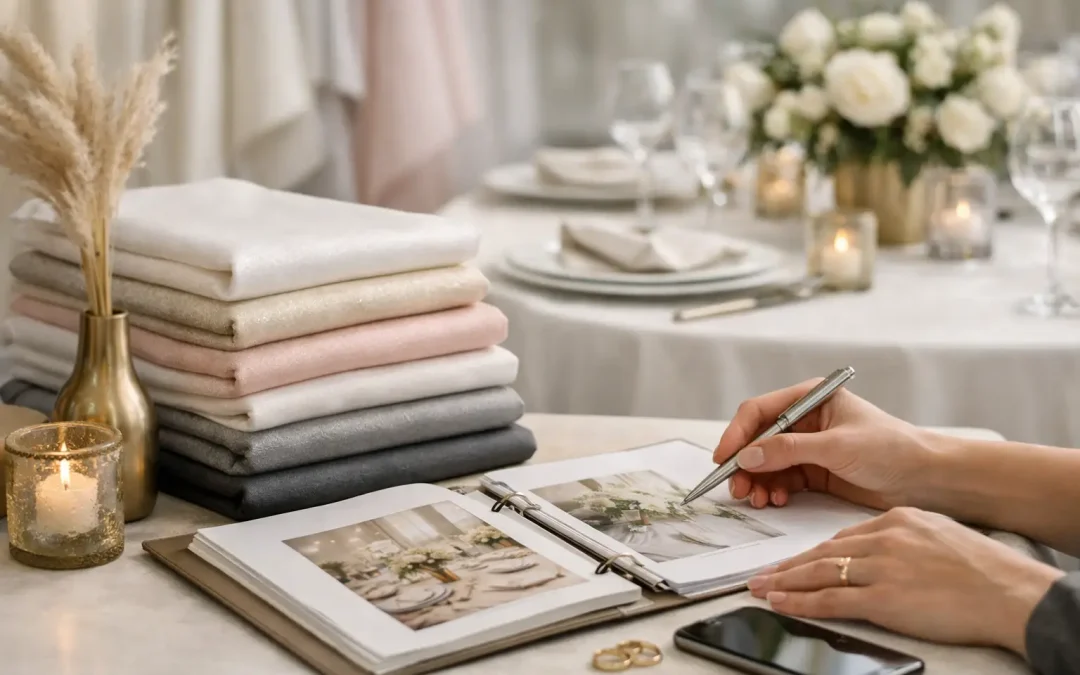 How to Rent Wedding Linens Without Stress