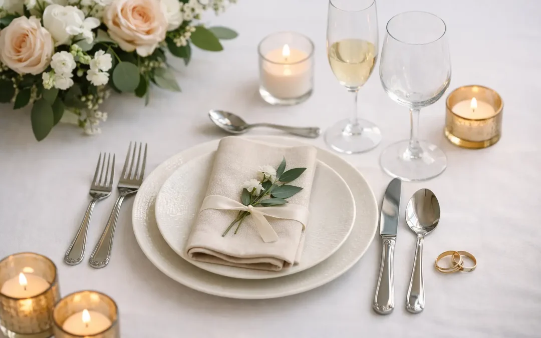 Wedding Place Settings That Feel Complete