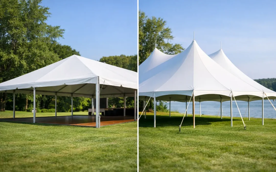 Frame Tents vs Pole Tents: Which Fits Best?