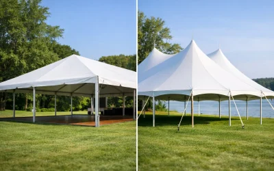 Frame Tents vs Pole Tents: Which Fits Best?