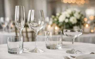How to Choose Reception Glassware
