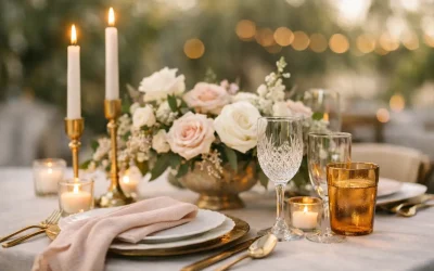 Wedding Tabletop Rentals That Set the Tone