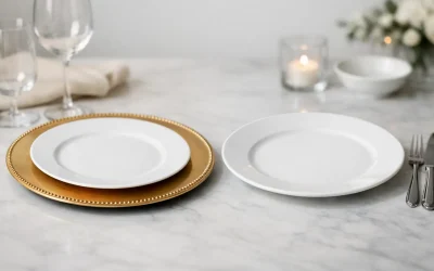 Charger Plates vs Dinner Plates Explained
