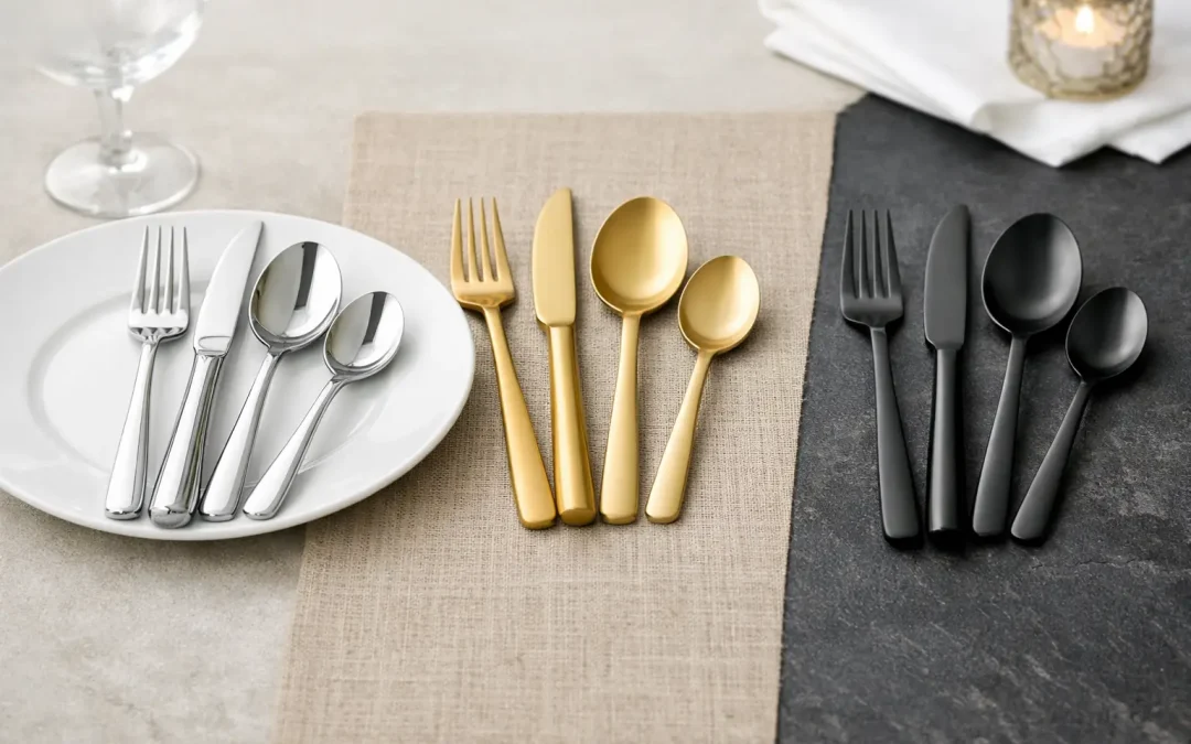 How to Choose Event Flatware That Fits